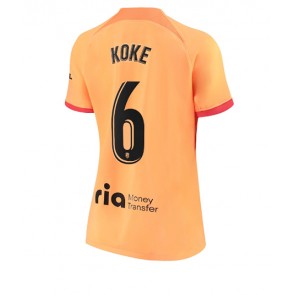 Atletico Madrid Koke #6 kläder Kvinnor 2022-23 Tredje Tröja Kortärmad